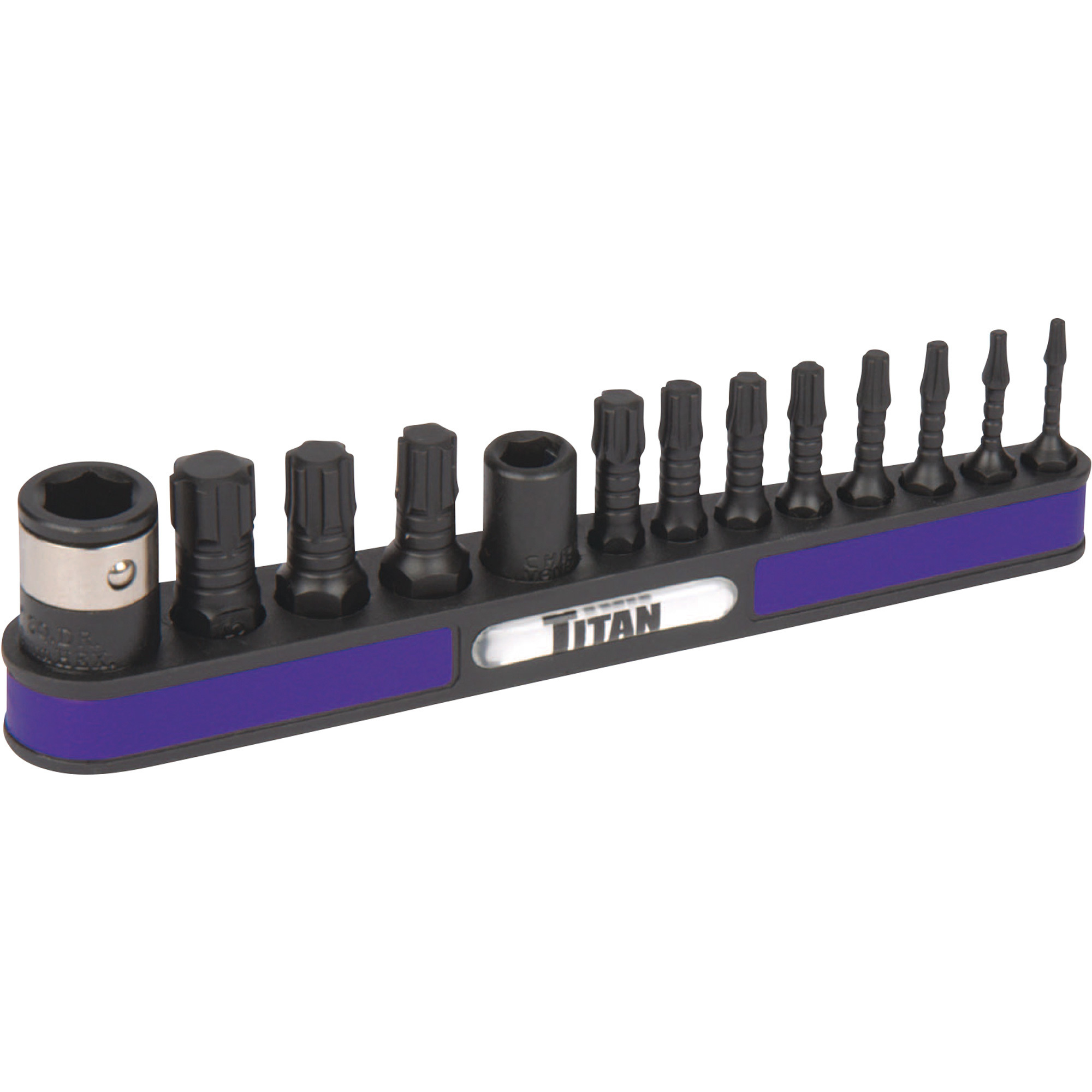 Titan Torx Plus Impact Bit Set, 13-Pc.